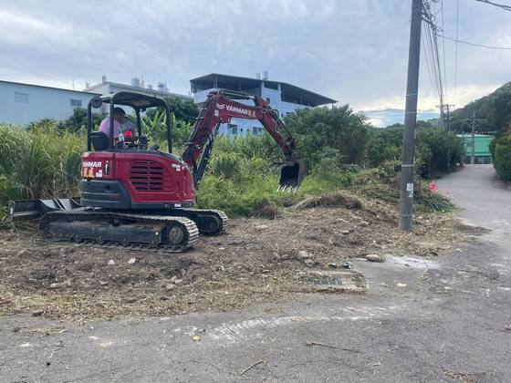 桃園整地環境整理