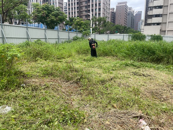 桃園割草