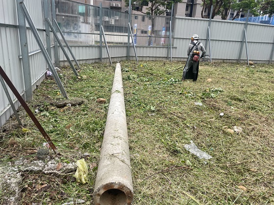 桃園割草