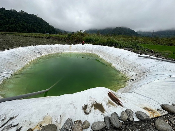 南投帆布蓄水池鋪設工程