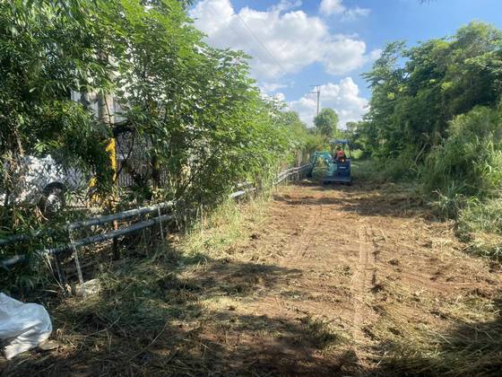 台中神岡區割草