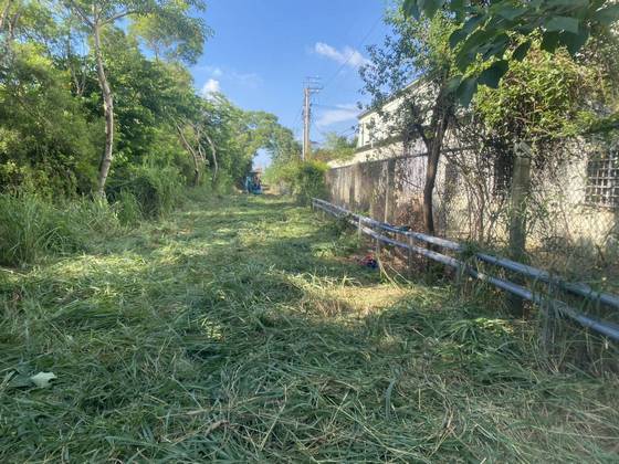 台中神岡區割草